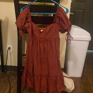Maroon dress from Impeccable Pig